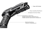 285 Lumens Cree Led Đèn pin Torch Laser Sight Weapon nhẹ Đối Handgun