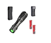 UltraFire 1800 Lm Cree XM-L T6 Focus điều chỉnh zoom Torch Led Đèn pin Torch ánh sáng