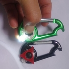 Tuỳ chỉnh thiết kế PS, PVC Chất liệu Thống Led Keychain, ánh sáng đèn flash cho cho đi những món quà