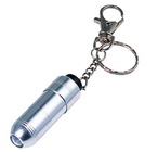 không thấm nước nhỏ sáng PS, PVC Vật liệu dẫn đèn pin móc chìa khóa cho quà tặng khuyến mãi