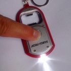 Custom thực hiện kim loại nhỏ, nhựa dẫn móc khóa đèn pin siêu sáng cho quà tặng khuyến mãi