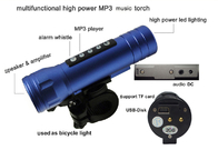 Máy Strobe điều chỉnh LED Flashlight Torch Với MP3 Player YSF - MT08