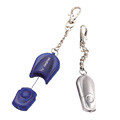 Thống kim loại / nhựa Thống Led Keychain ánh sáng / keyring cho quà tặng khuyến mại, Đồ trang trí