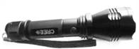 180 Lumen đa chức năng chiến thuật LED Police Đèn pin JW026181-Q3