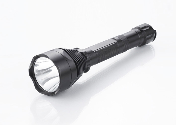 Cổ điển In Logo Cảnh sát chiến thuật LED Flashlight 1300LM với Tail Strap