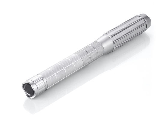 5W skidproof nhôm khẩn cấp Cảnh sát Torch LED Với -sự cán vân bề mặt