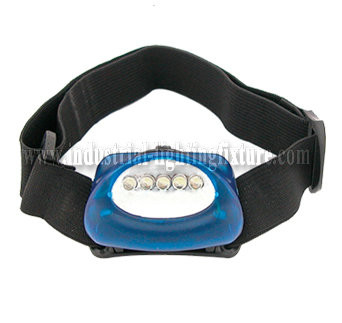 Cree không thấm nước LED Head Torch AAA Đối với cá, 5 LED trắng đèn pha