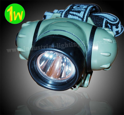 1 Watt High Power LED Head Torch sạc 14000MCD, LED đèn pha