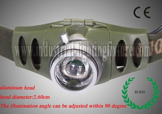 3w Cree High Power Led sạc đèn pha Đèn pin với 160 Lumens đầu ra