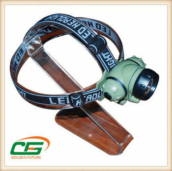 Săn LED Head Torch đèn pha 3.6V, White Led Đèn pin Với 3-Mode Chế độ