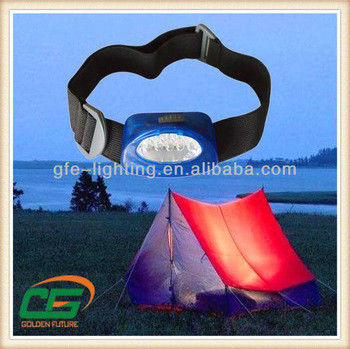 Khô Pin Thống Camping Led đèn trước Với 5pcs LED trắng, 14000MCD