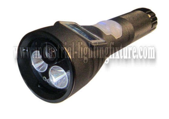 IP66 AVI Video LED sạc Đèn pin ATEX FCC Với Spotlight / pha