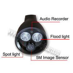 IP66 AVI Video LED sạc Đèn pin ATEX FCC Với Spotlight / pha