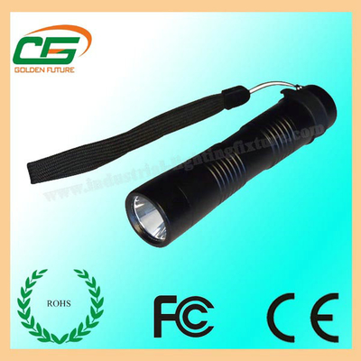 3 Watt nhôm Cree LED Đèn pin / LED Săn Torch IP66 DC4.5V