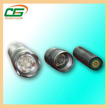 Super Bright 3-Watt Cree LED nhôm Đèn pin 3.7V, Tactical LED Flashlight