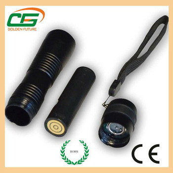 Camping 3 Watt Cree LED Flashlight Với ​​Soft Light, Tactical Led Đèn pin