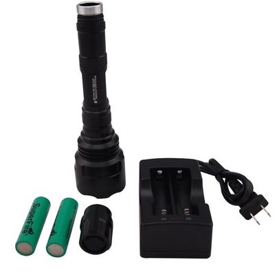 Điện Cree cao LED Torch Flashlight 3000 Lumens, 10 Watt LED Flashlight