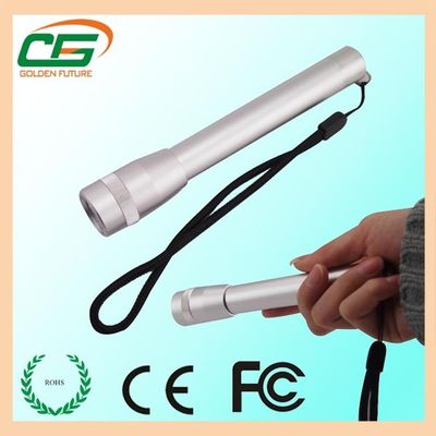 Bạc 7000 - 9000 MCD AA Pin trợ 5 LED Torch Flashlight