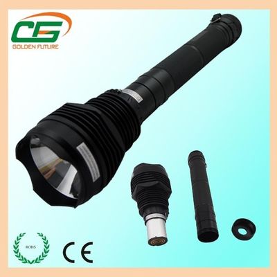 6000K HID Waterproof LED Flashlight IP65 Với Năm chế độ làm việc
