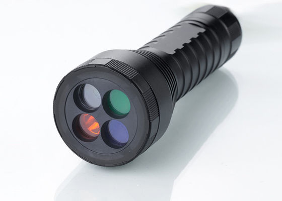4 màu ngoài trời mạnh 170 lm Cree LED Flashlight Với ​​3 chế độ Switch