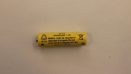 Pin đèn pin sạc AA 1.2V 900mAh NiCD Pin sạc Pin đèn pin