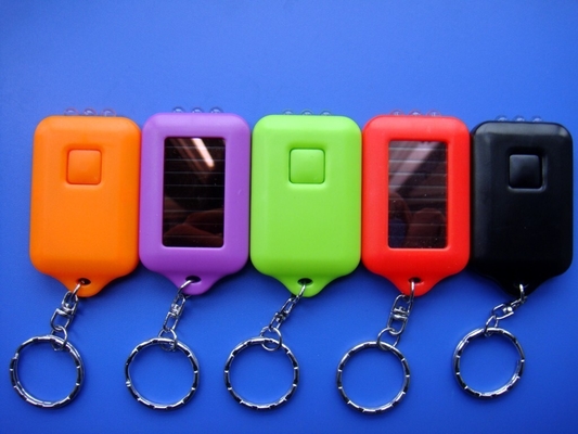 ABS LED Flashlight Acrylic Keychain chữ lồng Đối với khách du lịch lưu niệm