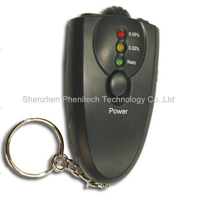 Breath Keychain Breathalyzer Digital Rượu Tester với Torch Chức năng