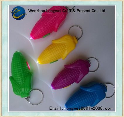 Đèn pin năng lượng mặt trời nhựa Carabiner Keychain, OEM LED Keyring