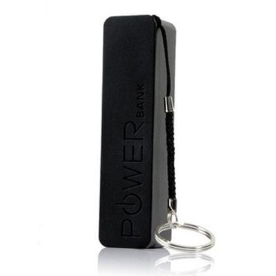 Trắng 2600mAh sạc điện thoại di ga, Portable Ngân hàng điện sạc pin Keychain