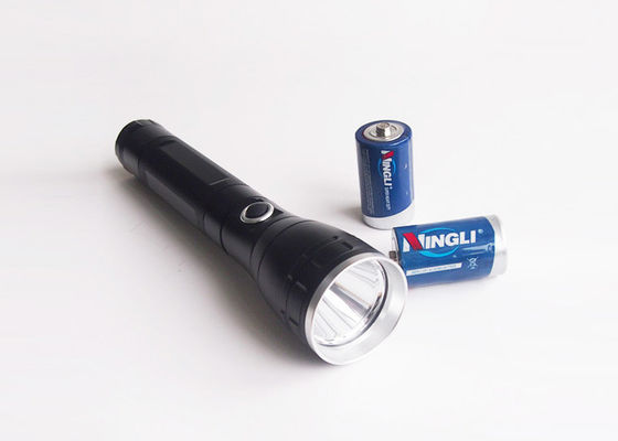 5W khẩn cấp hợp kim nhôm Police Cree dẫn đuốc với 2 * D Pin