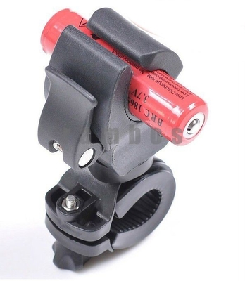360 ° Bike Torch Flashlight Núi Holder, Clip LED Đèn pin xe đạp tay lái Cradle Chủ
