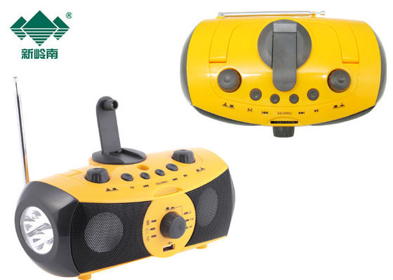 Máy đa chức năng Mp3 Audio Player Dynamo Led Torch Flashlight Đài Và Dvd Player