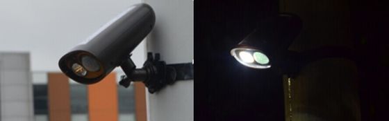 Cree 250lm LED năng lượng mặt trời Yard Lights, 2W LED Torch treo tường dẫn thiết bị chiếu sáng