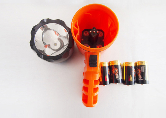 Lặn / thám hiểm hang động LED ngay Đèn pin, dẫn điện cao ngọn đuốc với 4 * Pin C