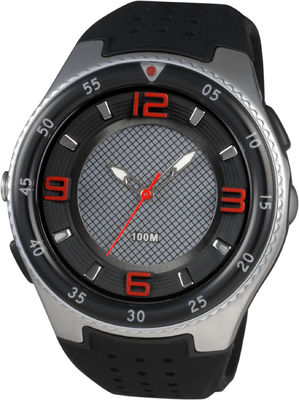 Mens Vòng Sporty Analog Đồng hồ Led Torch Và 100m Chống nước