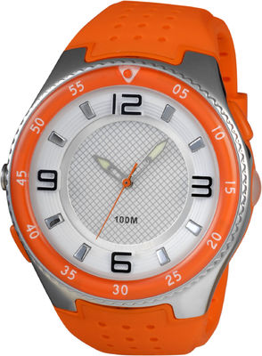 Mens Vòng Sporty Analog Đồng hồ Led Torch Và 100m Chống nước