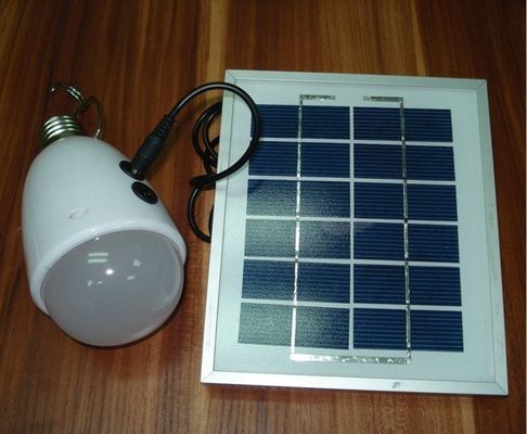 Cắm trại / Đọc 2V / 6W Solar LED Emergency Light với USB Charger