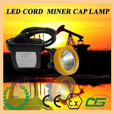 15000lux Waterproof LED Mining nhẹ ATEX Portable, 6.5Ah thợ mỏ Helmet