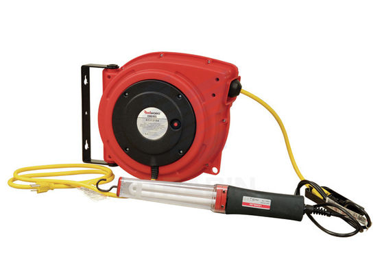 Unique socket Khóa dây cáp điện Reel 50 &#39;&#39; Với 11W đèn huỳnh quang