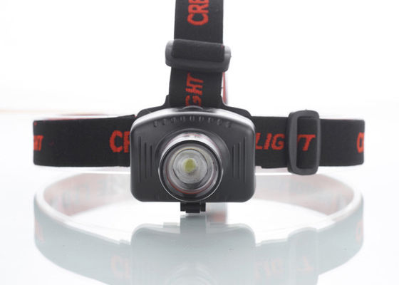Phóng LED Head Torch 180LM với vòng màu đỏ, đèn sạc để chạy