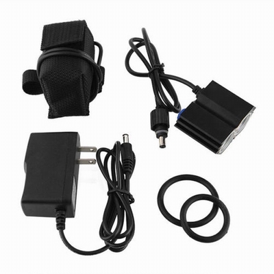 Năng lượng mặt trời bão 5000 Lumen 2x Cree XML U2 LED Mountain Bike Lights / xe đạp Headlight