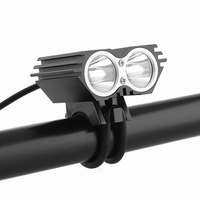 Năng lượng mặt trời bão 5000 Lumen 2x Cree XML U2 LED Mountain Bike Lights / xe đạp Headlight