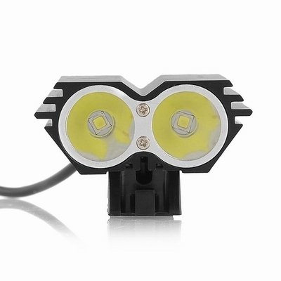 Năng lượng mặt trời bão 5000 Lumen 2x Cree XML U2 LED Mountain Bike Lights / xe đạp Headlight