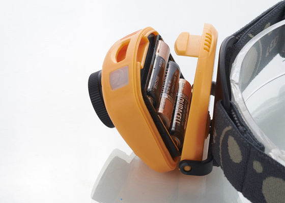 300LM nhựa Cree nhôm LED Head Torch với chức năng cảm biến