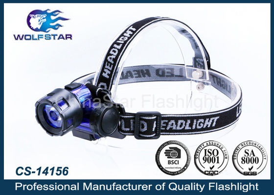 3W LED PMMA LEN công suất cao LED Head Torch với 3 x pin AAA