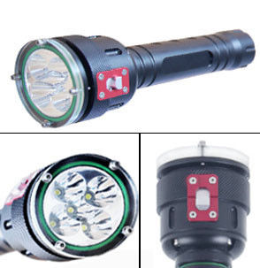 5 Đèn LED Cao Lumen LED Đèn pin Lặn 100m Đèn Đèn Lặn Dưới Đèn