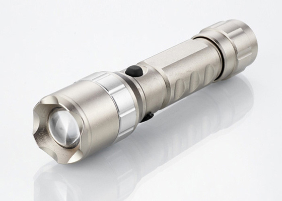 180lm túi dẫn đèn pin sạc, đèn pin 5W Zoomable cho cắm trại