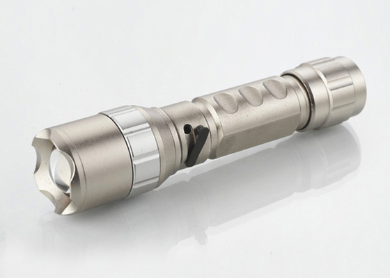 180lm túi dẫn đèn pin sạc, đèn pin 5W Zoomable cho cắm trại